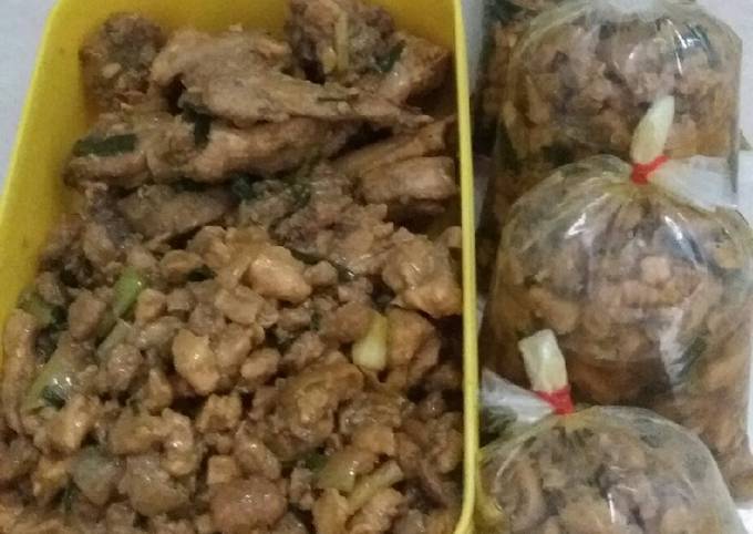 Cara Gampang Membuat Toping mie ayam / bubur ayam juga bisa Anti Gagal