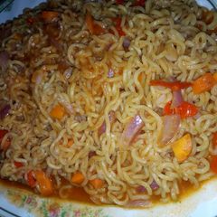 A picture of Indomie.