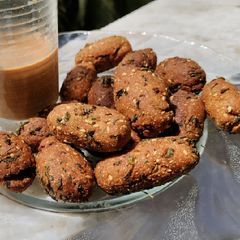 A picture of Crispy Methi Muthiya.