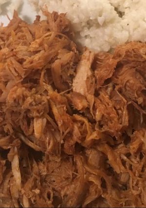 A picture of Crockpot Pulled Pork.
