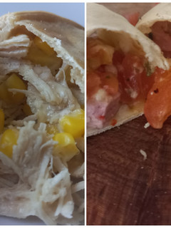 Una foto de Empanadas pollo y napolitana