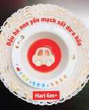 Đậu hủ non yến mạch sốt dưa hấu - Món phụ cho bé ăn dặm