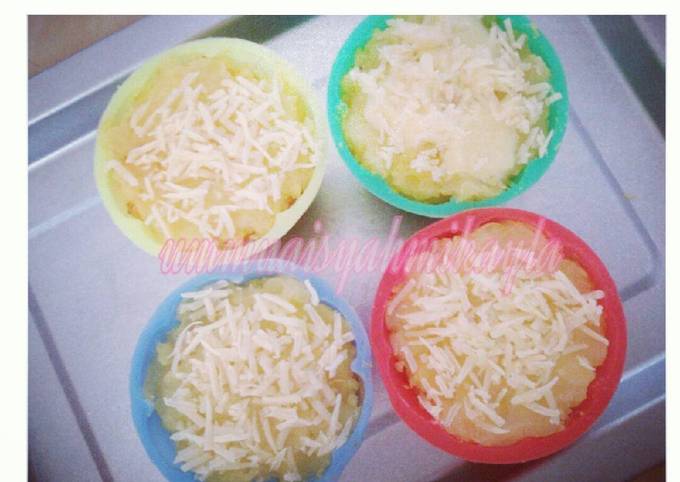 Resep Kentang panggang udang keju(mpasi) 😙 yang Bisa Manjain Lidah