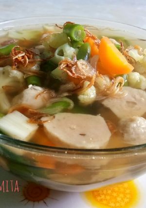 Foto resep Sop bakso