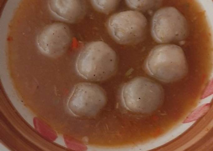 Resep bakso aci