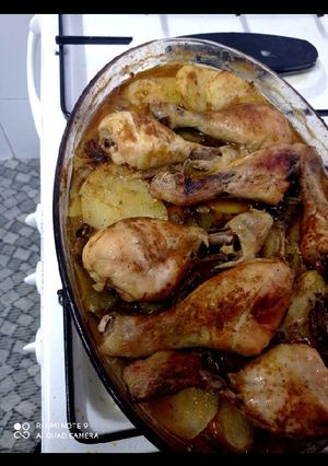 Una foto de Jamoncitos de pollo al horno