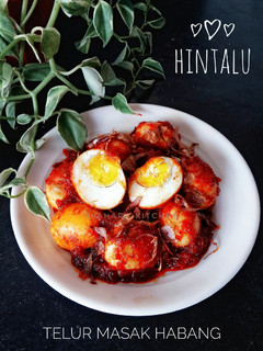 Foto resep 10 ~ 4 Hintalu "Telur Masak Habang Khas Banjar"