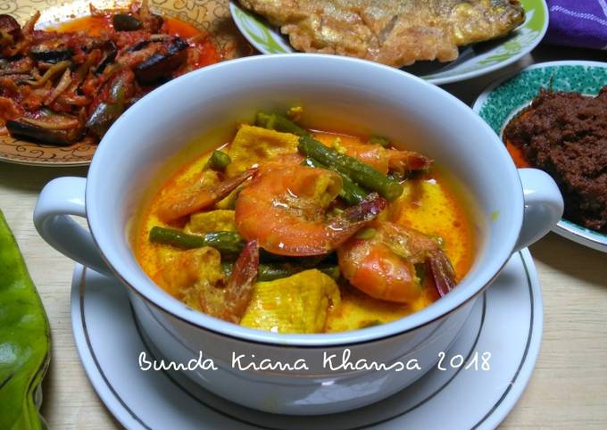 Gulai Udang Kacang Panjang