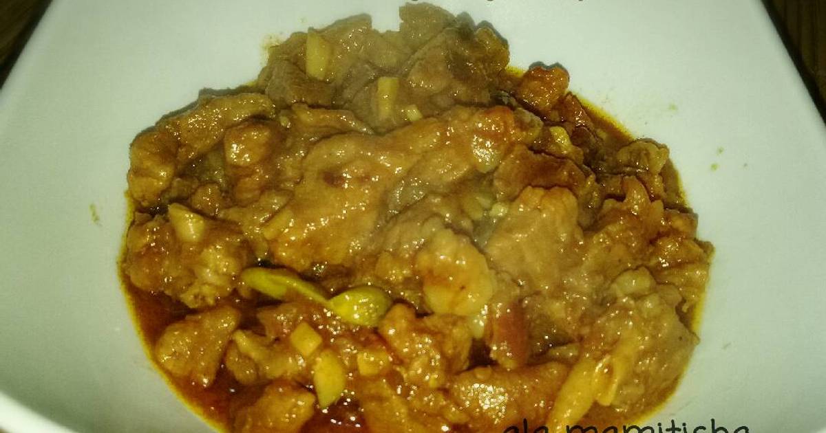 Resep Krecek Daging Sapi Ala Mamitisha Oleh Isni Nurul Azkia Luthfiyah