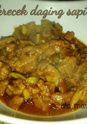 Foto resep Krecek daging sapi ala mamitisha