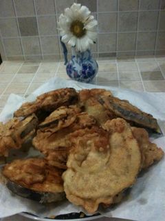 Una foto de Berenjenas rebozadas