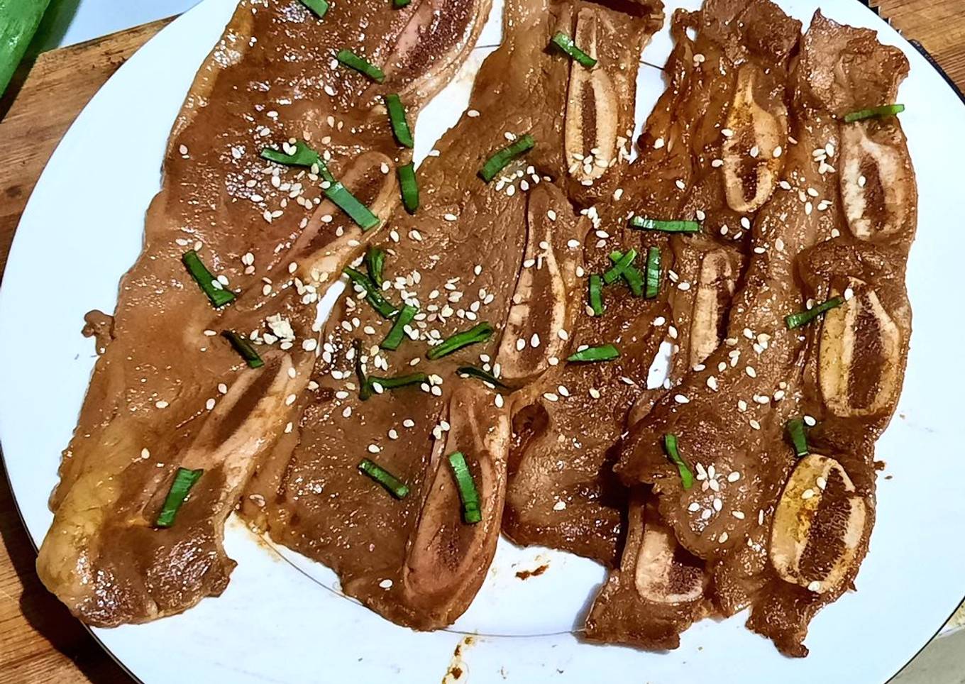 Galbi-gui (iga panggang ala Korea)