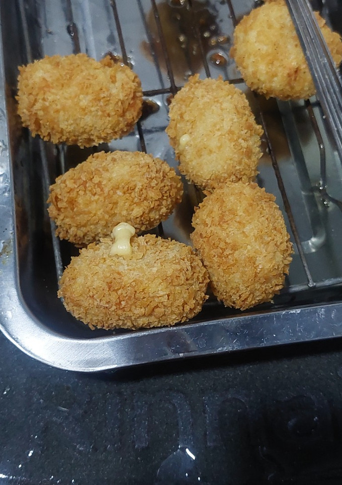 Foto resep Kroket Ayam keju