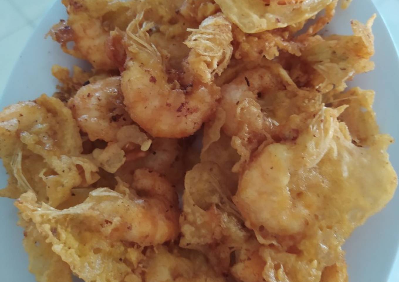 Rempeyek udang