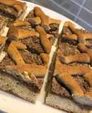 Rácsos diós-lekváros linzer (glutén -, tej - és cukormentes)