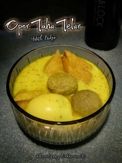 Foto resep Opor Tahu Telur With Bakso