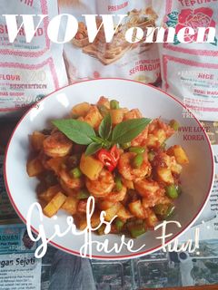 Foto resep Sambal Goreng Kentang Buncis Udang