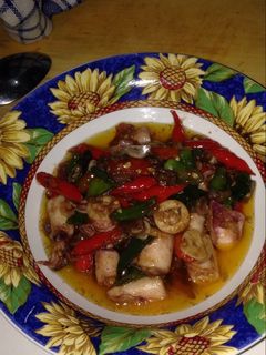 Foto resep Tumis cumi asin