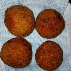 Spicy scotch eggs A picture of Spicy scotch eggs.