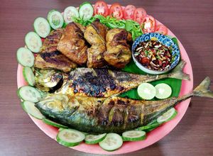 Foto resep Ikan Cencaru dan Ayam Bakar Sambal Kecap