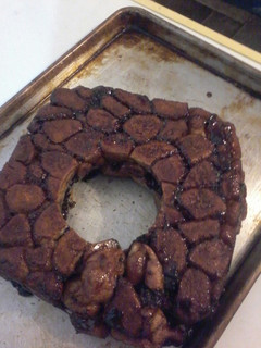 A picture of BlackBerry Square Bread.