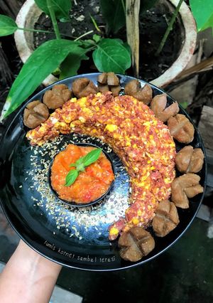 Foto resep Tumis kornet sambal terasi