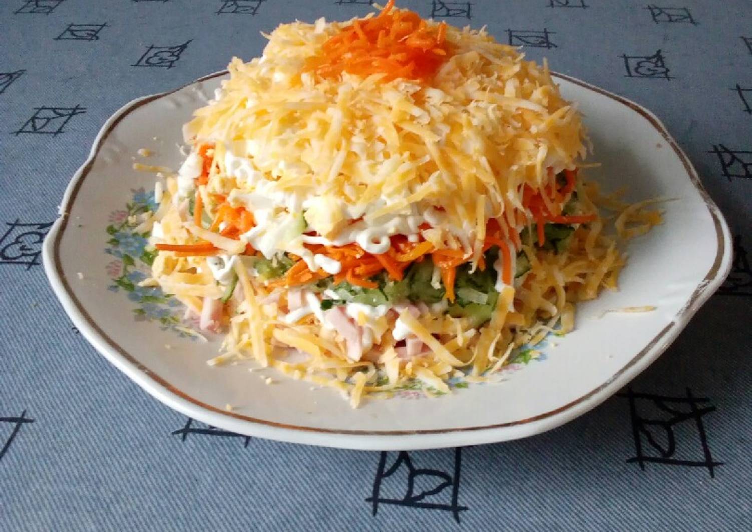 Салаты Рецепты С Фото Морковка