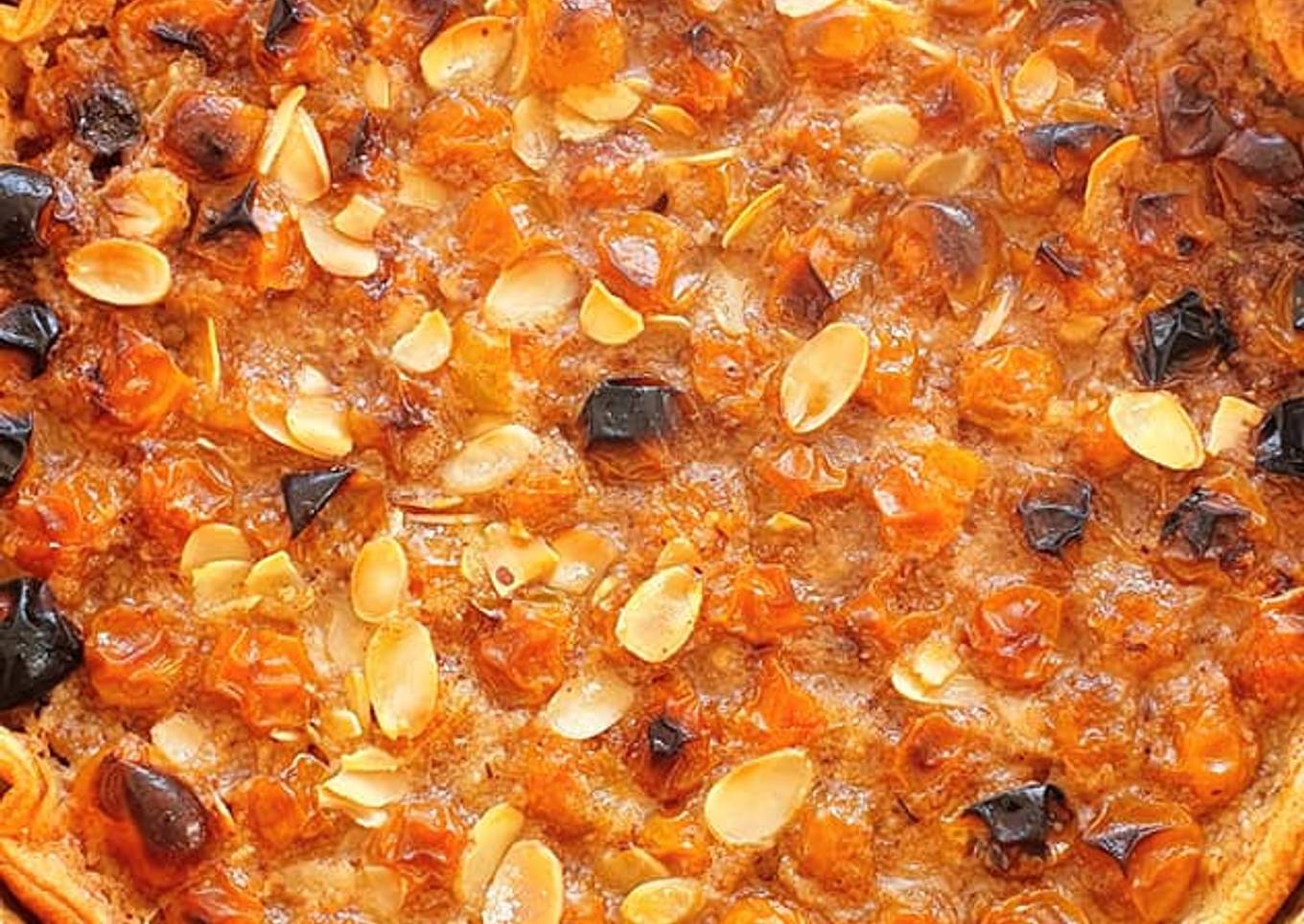 Tarte aux Mirabelles et Amandes