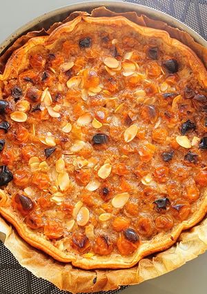 Une photo de Tarte aux Mirabelles et Amandes