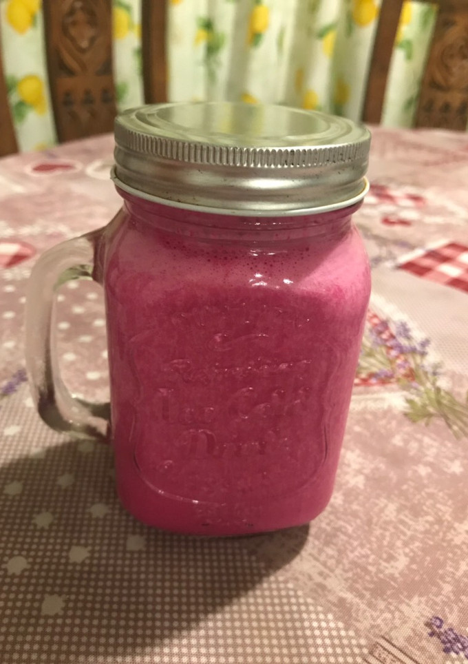 Una foto de Salsa de crema rosada
