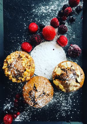 Une photo de Muffins aux pépites de Chocolat
