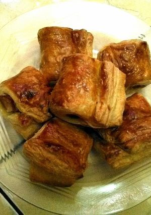 Foto resep #Beranibeking puff pastri isi daging ayam