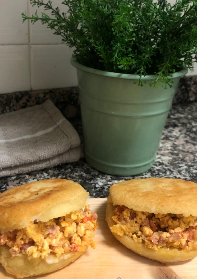 Una foto de Arepas ‘Perico andino’