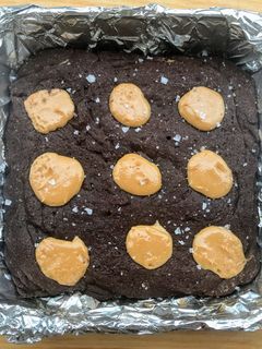 A picture of Dulce de Leche Brownies.