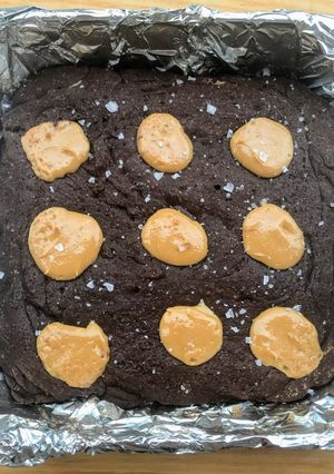 A picture of Dulce de Leche Brownies.