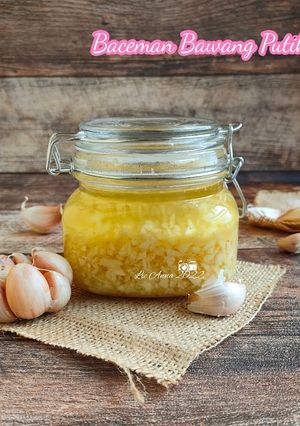 Foto resep Baceman Bawang Putih (Plus Tips Agar Awet)