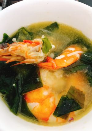Hình của món Canh rong biển em bé.