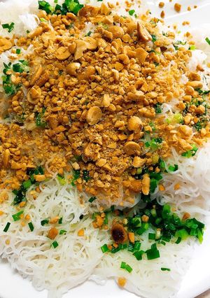 Hình của món Bánh hỏi chay.