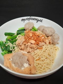 Foto resep Mie ayam ala rumahan