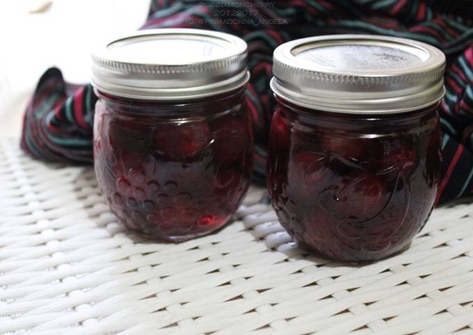 Preserved Cherries Recipe by Angela Mertoyono - Cookpad