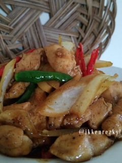 Foto resep Ayam Lada Hitam