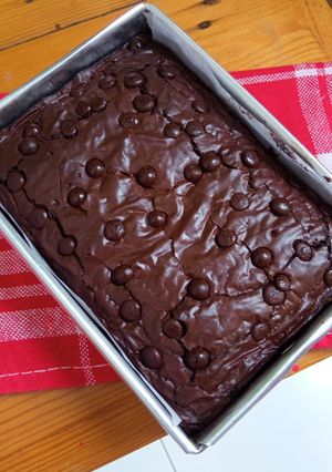 Foto resep Fudgy brownies anti giung 🤙🥰😆