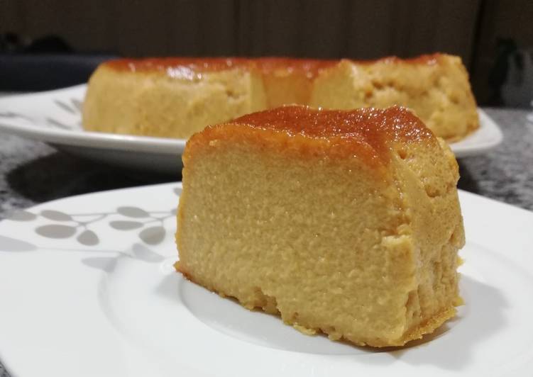 Budín de Pan sabor Manjar Receta de Teresa Cookpad