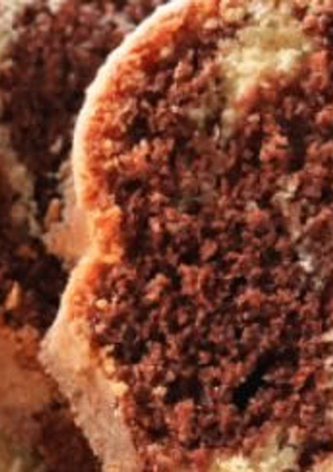 Una foto de Budín marmolado