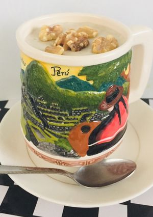 Una foto de Para mi Desayuno Avena, Quinua, Leche,  Nueces, o Pecanas