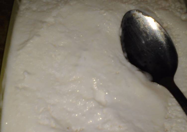 Es krim duren (dari duren tak manis)