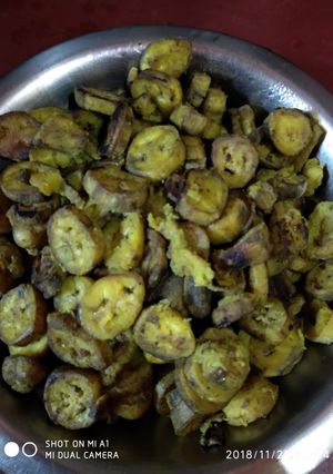 A picture of Raw Banana Fry.