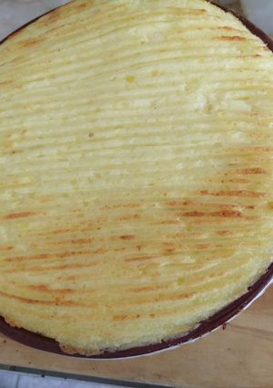 Una foto de Pastel de Papas (Relleno de lentejas)