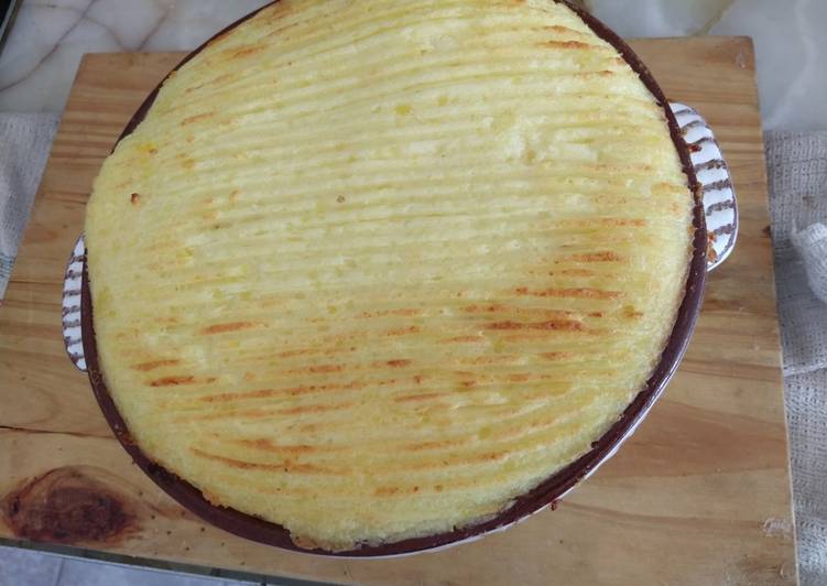 Pastel de Papas (Relleno de lentejas)