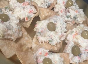 Una foto de Paloma de ensaladila (Tapa típica de Salamanca)